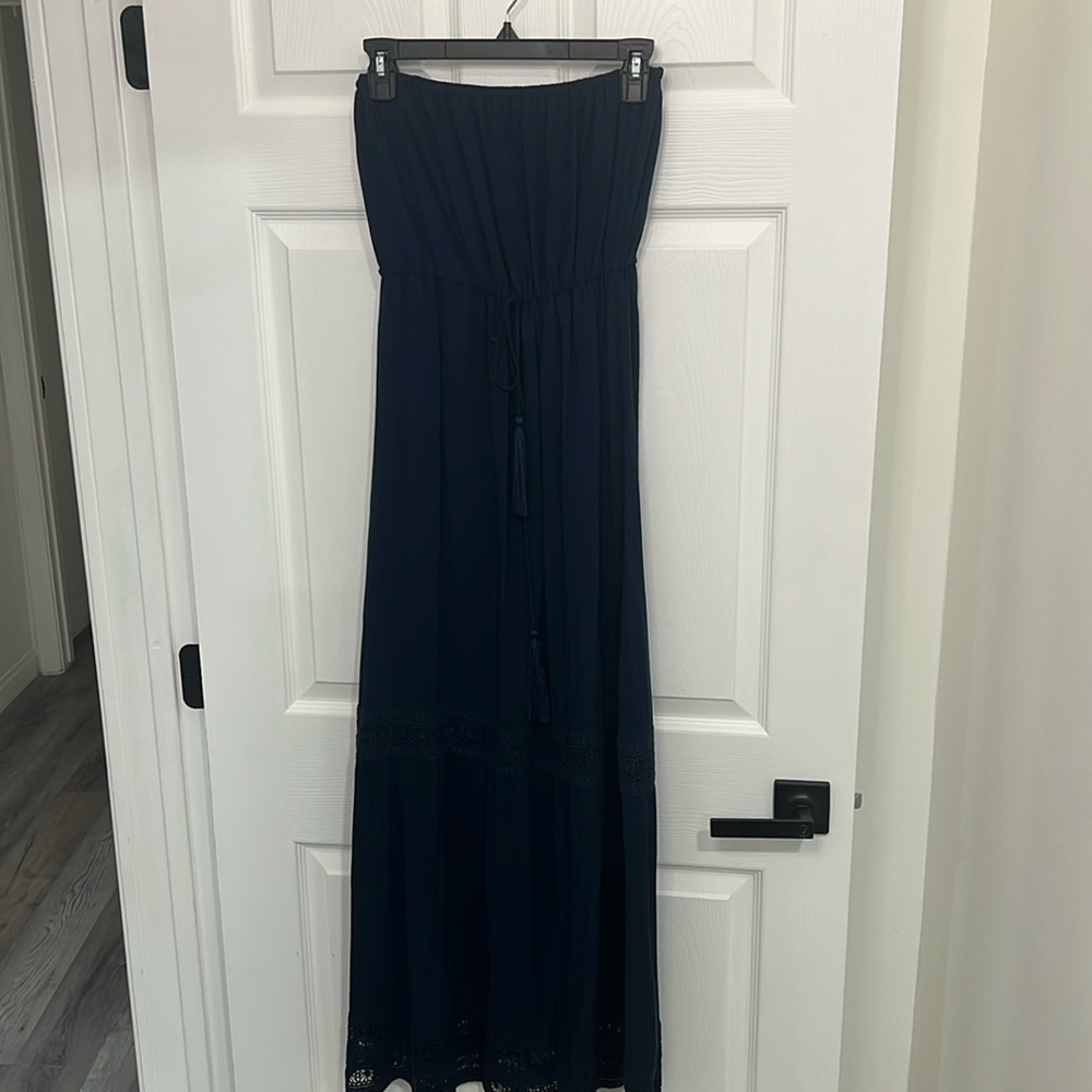 Strapless dress